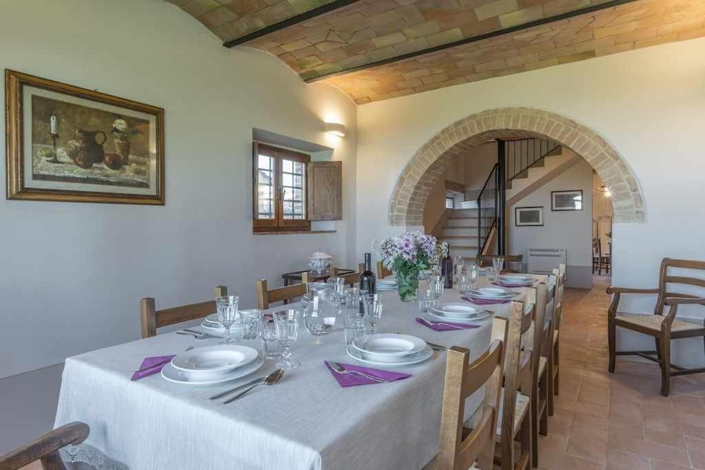 Villa I Cipressini Piscina Riscaldata Spa Toscana Pienza Exterior photo