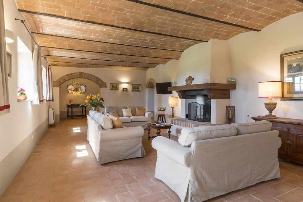Villa I Cipressini Piscina Riscaldata Spa Toscana Pienza Exterior photo