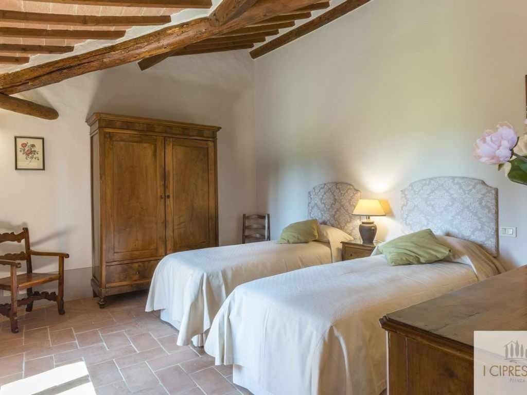 Villa I Cipressini Piscina Riscaldata Spa Toscana Pienza Exterior photo