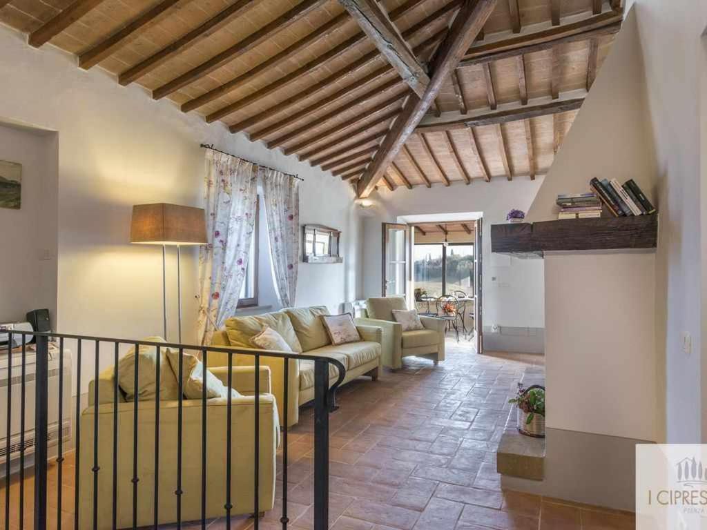 Villa I Cipressini Piscina Riscaldata Spa Toscana Pienza Exterior photo