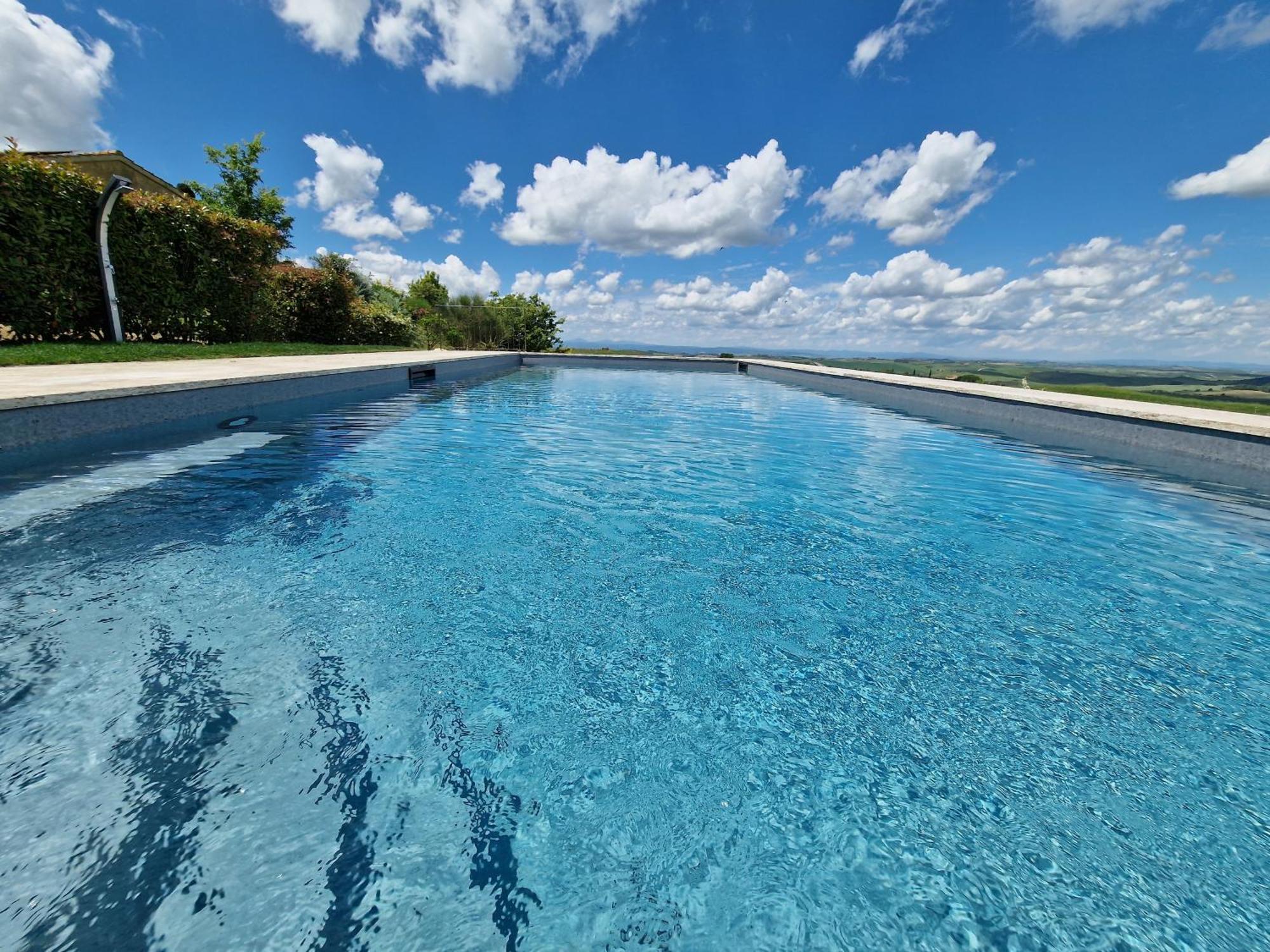Villa I Cipressini Piscina Riscaldata Spa Toscana Pienza Exterior photo