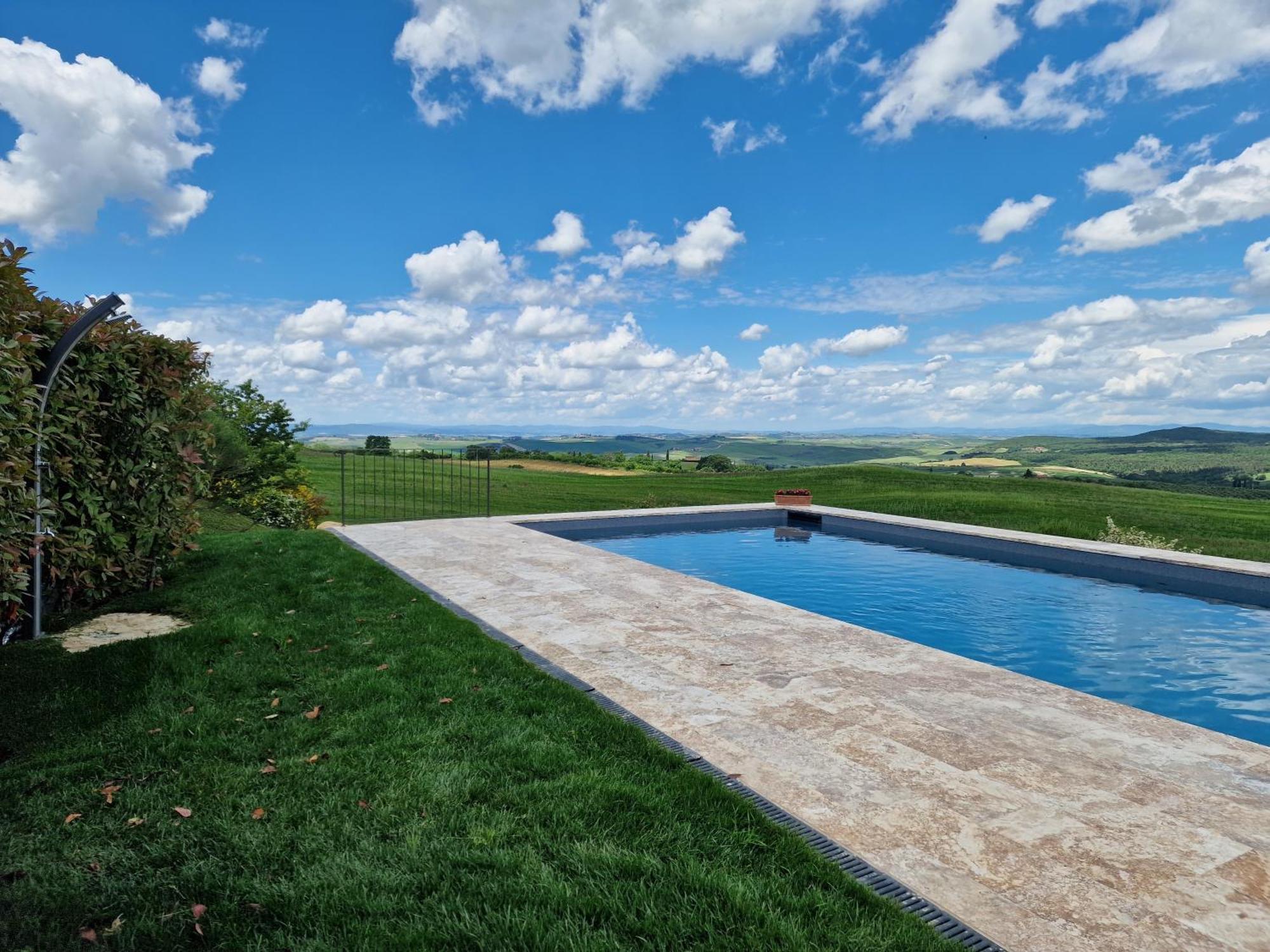 Villa I Cipressini Piscina Riscaldata Spa Toscana Pienza Exterior photo